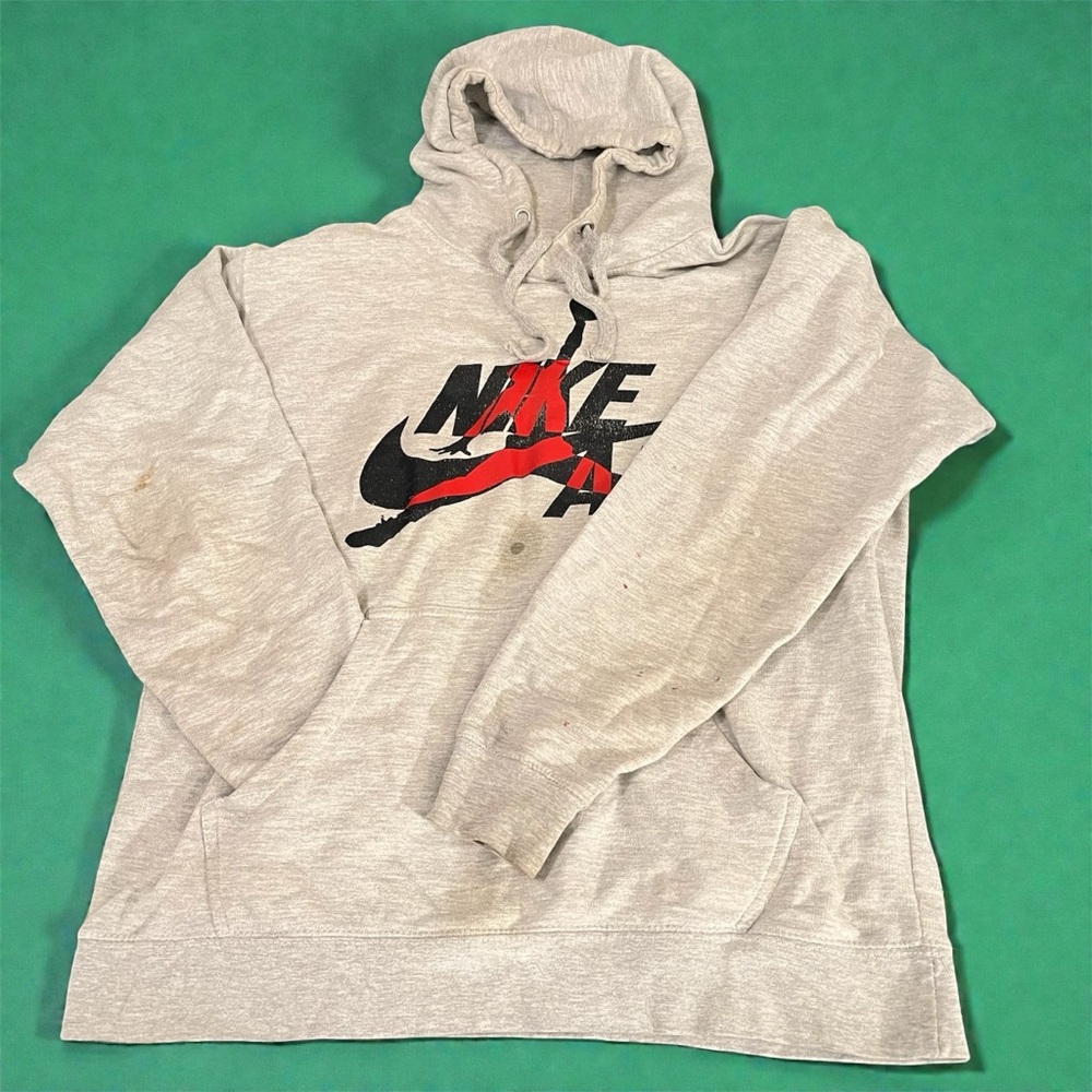 Nike Air Jordan Hoodie Distressed